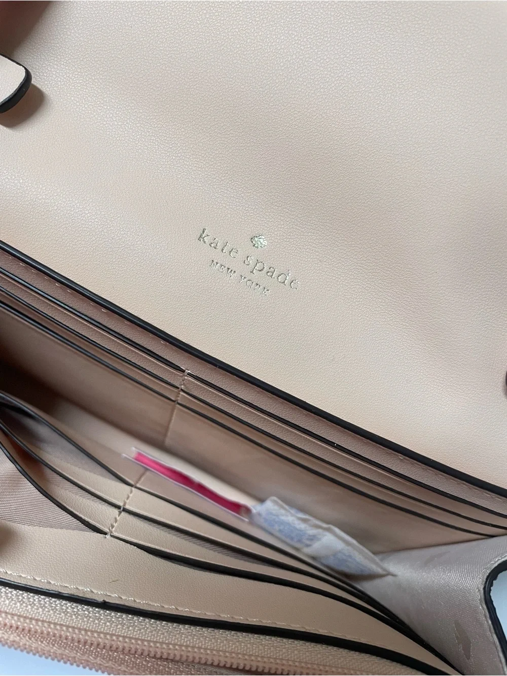 Kate Spade Two-Tone Nude & Blush Crossbody Bag